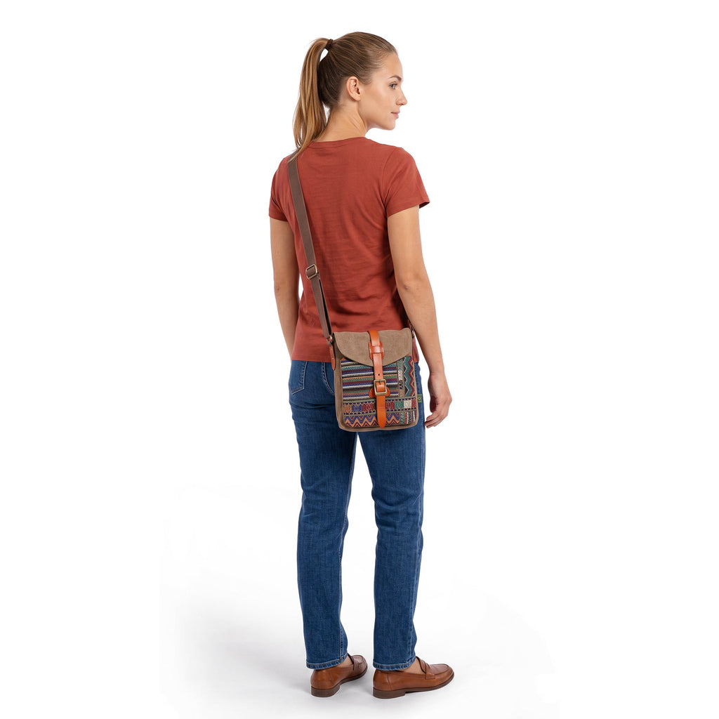 Four Seasons Crossbody - TSD7609-COFFEE - image 1