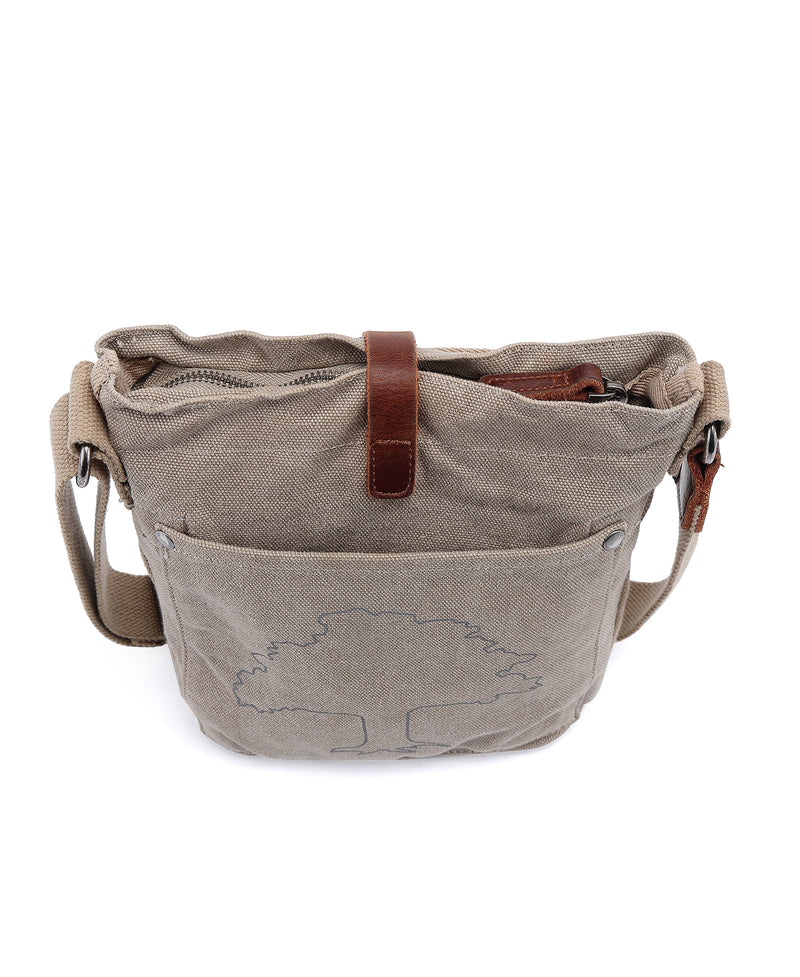 Forest Zip Crossbody